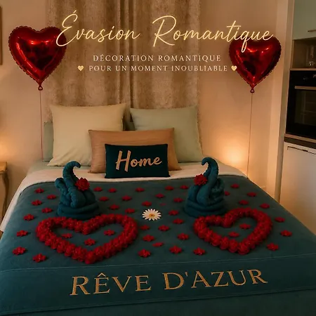 Сasa de vacaciones 20m2- Reve D'azur- De La Nartelle - Arrivee 17h-20h Maximum - Sejour Au Calme Caution 100e *