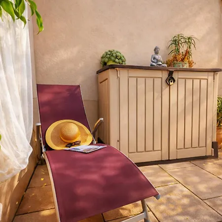 20m2- De La Nartelle 200m - Double Terrasse - Piscine Au Sel - Parking - Bbq - Check-in De 15h A 20h Maximum- Reve D'azur Maxime