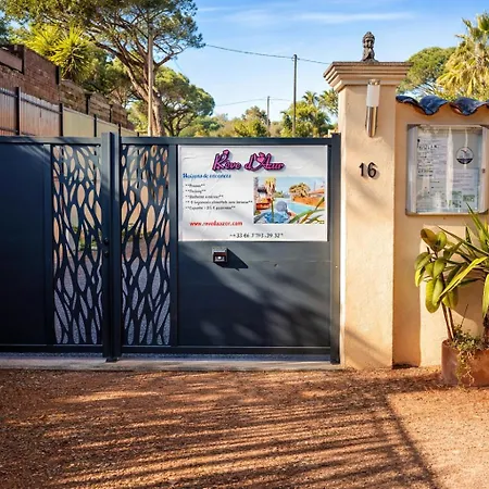 20m2- De La Nartelle 200m - Double Terrasse - Piscine Au Sel - Parking - Bbq - Check-in De 17h A 20h Maximum- Reve D'azur Maxime סן-מקסים
